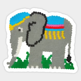 Elephant illustration Sticker